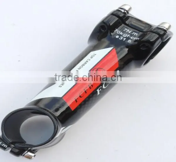 high quality Aluminum + carbon bicycle stem 6/17 degree mtb mountain road bike handlebar cycling stem 70/80/90/100110/120mm