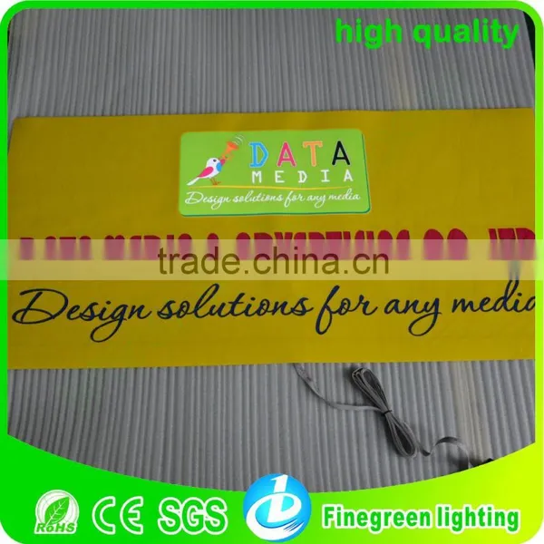 Company Customised el Poster Logo,100*50cm New Making el Technology High Brightness photo-2