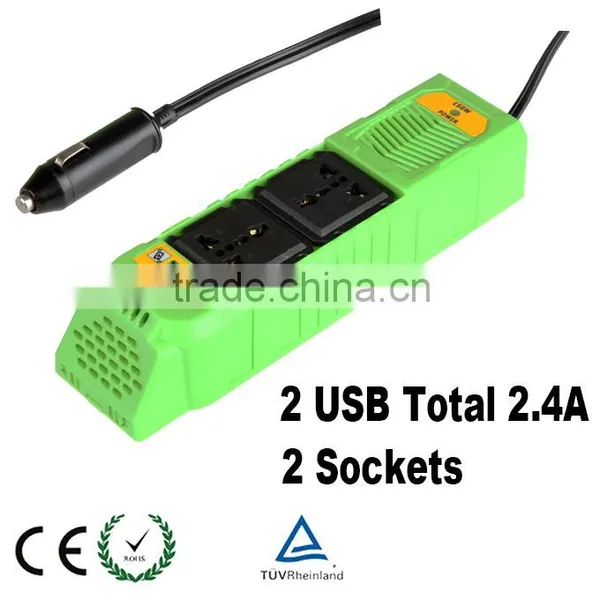 Most Popular 150W Car 12v 110v 220v Portable Inverter Power photo-3