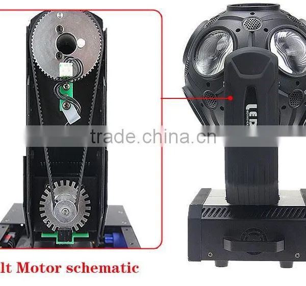 12*15W RGBW 4in1 Led Beam Football Light Led Moving Head Light Beam Stage Light Effect Light Disco Club Amusement Light photo-6