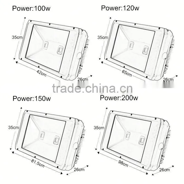 IP65 High Quality CE 100w High Quality Led Flood Lighting photo-3