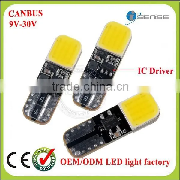 OEM/ODM Factory Wholesale T10 Car Led Light Cob Led 7w Bulb photo-3