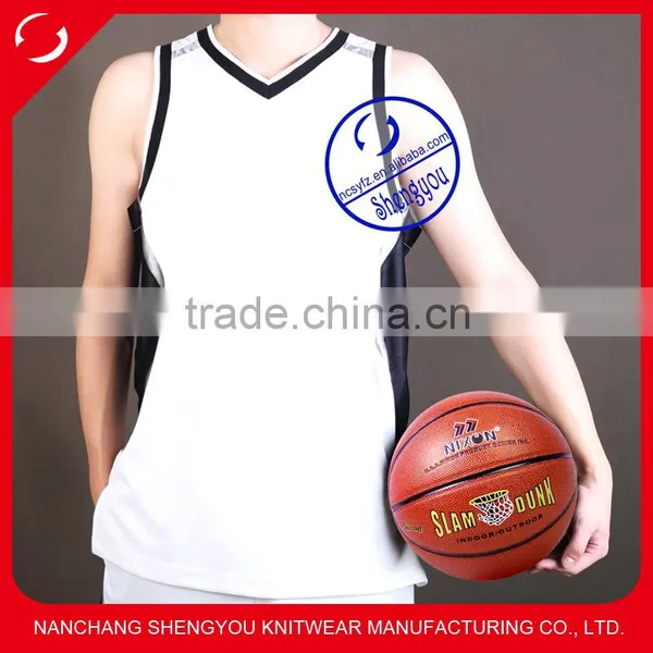 wholesale china high quality mens basketball sportswear sets