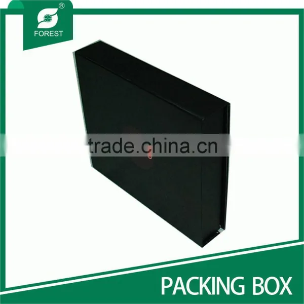 MEDIUM BLACK CARDBOARD HAIR EXTENSION PACKAGING BOX WITH CUSTOM LOGO Quality Choice photo-6
