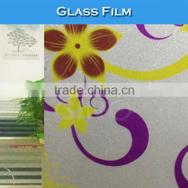 BL25 Self Adhesive Decorative 3D Glass Clear Window Tint photo-5