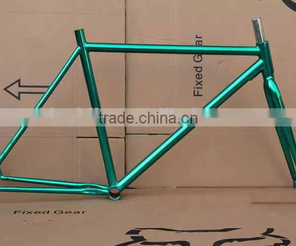 High Speed 20" Mini Velo Frame Chrome Fixie Mini Bike Cheap China Fixed Bike Frames photo-3