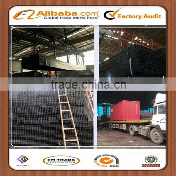 Tianjin Square Rectangular Pipe ! Black Iron Square Steel Pipe photo-2
