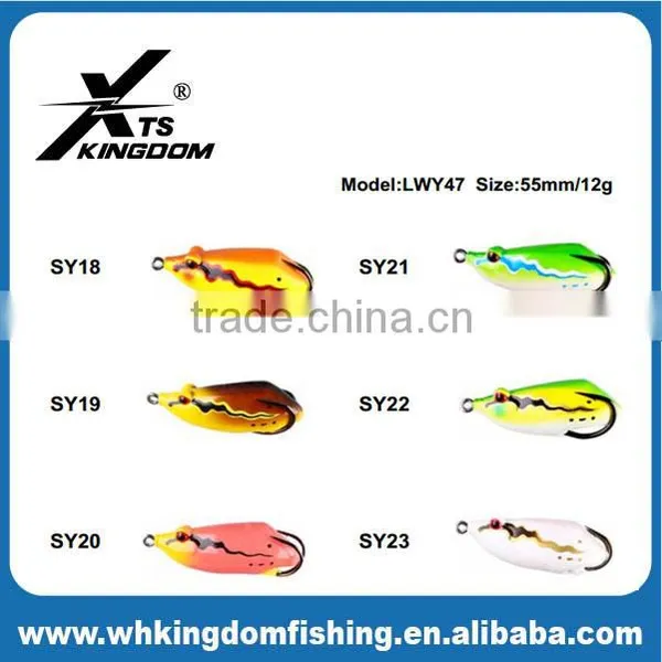 55mm 12g Soft Mouse Fishing Bait Frog photo-2