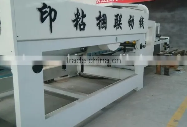 Fully Automatic Inline Flexo Printing Slotting Die Cutter With Inline Folder Gluer Bundler Machine photo-3