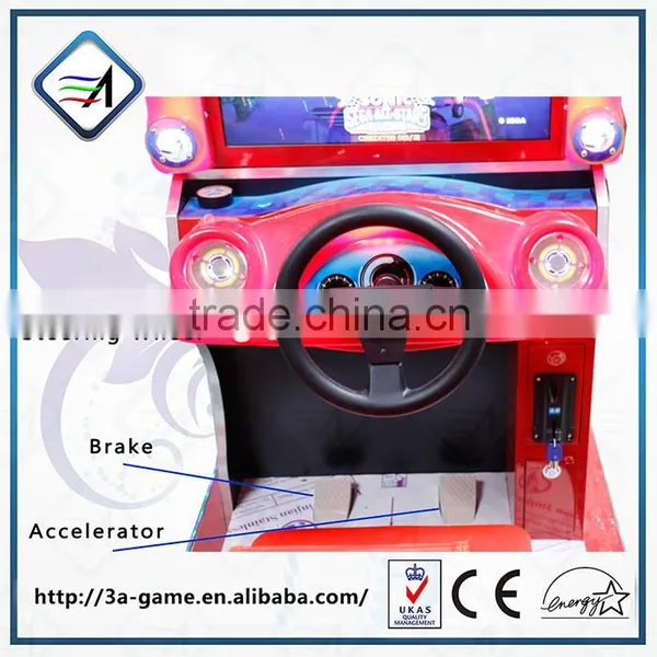 22 Inch LCD Screen Deluxe Sonic Bucket Paradise Car Driving Simulator photo-4