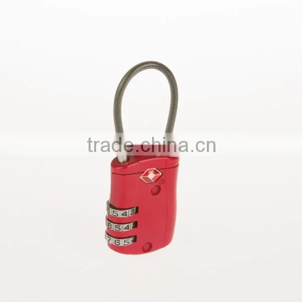 Popular Style Cheap Price Cable TSA Lock For Luggage photo-4