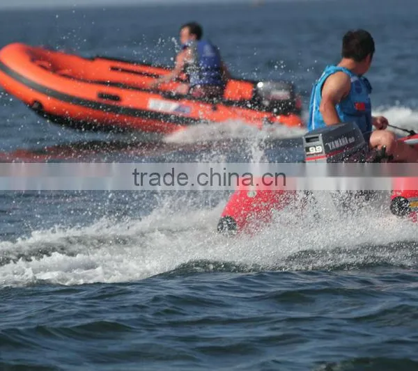 (CE) PVC Material Optional Floor High Speed Sports Boat photo-6