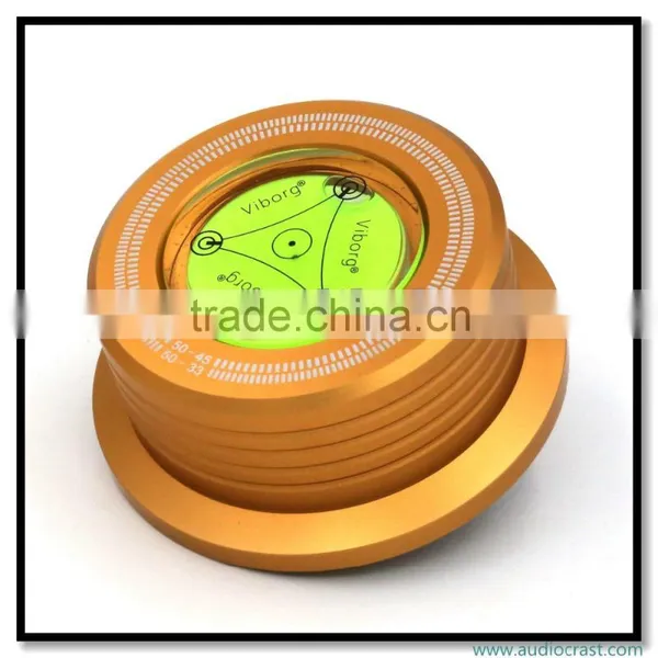 280g Gold Record Weight Turntable Record Clamp LP Disc Stabilizer Turntable for Vibration Balanced CD Player photo-5