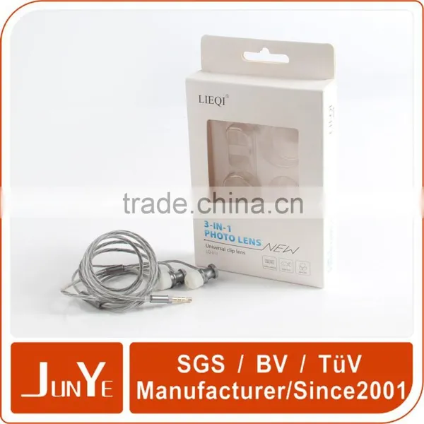 Luxury Craft Kraft Paper Carton Square Box Packaging for Earphone photo-6