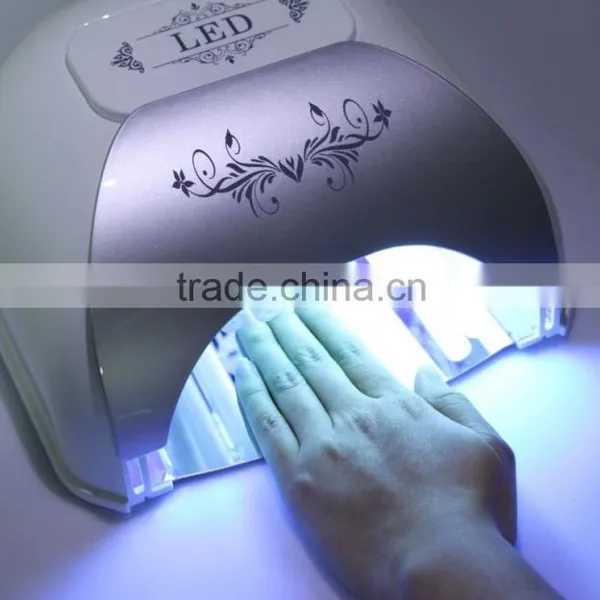 2015 the Most Popular 36W High Power UV Nail Lamp With Sensor and 4 Electronic UV Bulbs