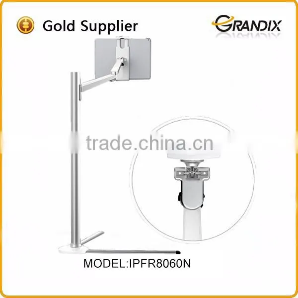 New Arrival Aluminum Movable Floor Standing Tablet Stand photo-2