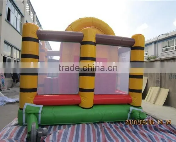 Popular Inflatable Children Bounce House With Slide Inside/new Design Bounce House photo-4
