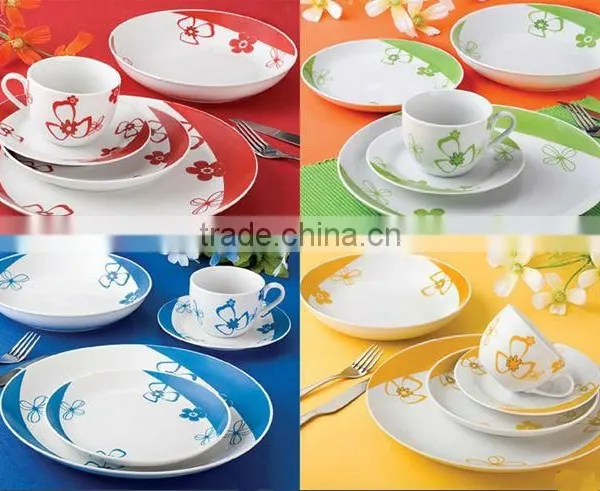 White Porcelainware Luxury Fine Porcelain Dinnerware photo-2