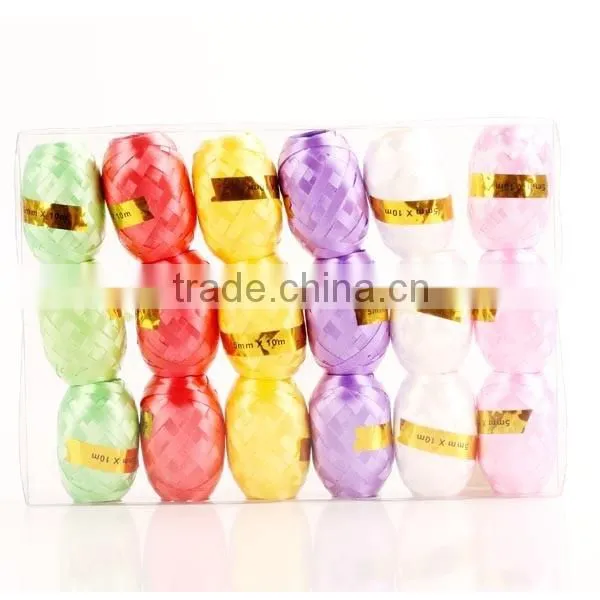 Hot Sale Gift Packaging Colorful Ribbon Egg for Festival photo-3