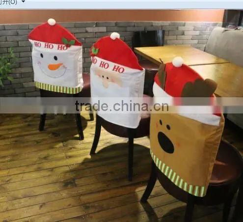 Decorative Christmas Themed Chair Cover