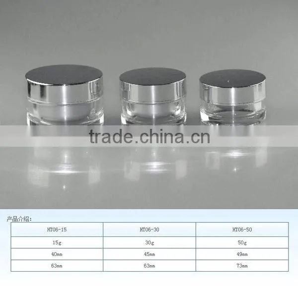 Acrylic Jars, Premium Cosmetic Jars, Popular Acrylic Jars