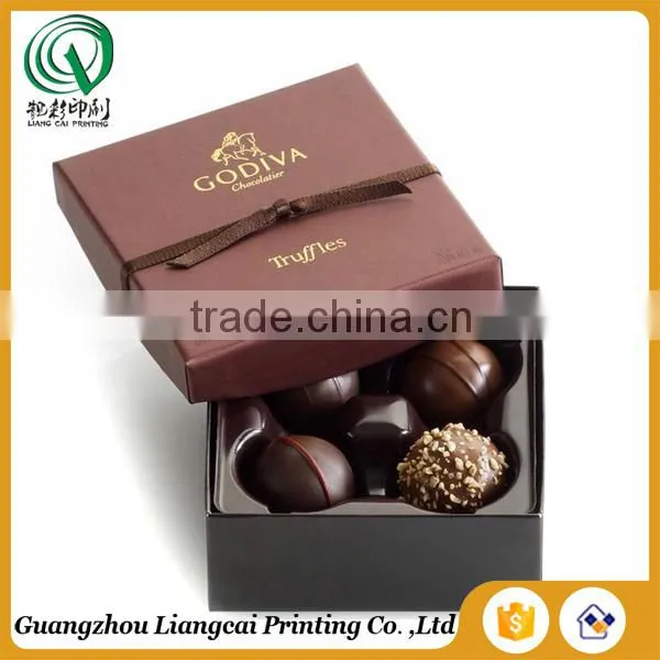 China Bespoke Empty Chocolate Boxes Cardboard Chocolate Candy Box for Gift Packaging Supplier's Choice photo-6
