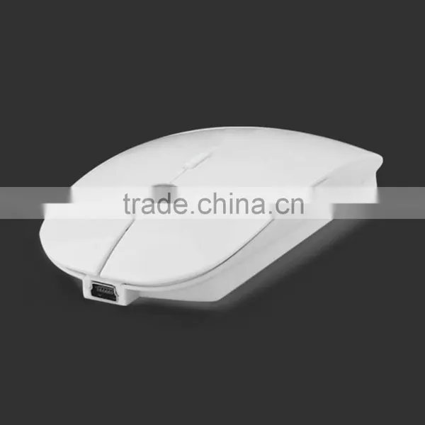 In Stock! Portable Rechargeable Bluetooth 3.0 Wireless Mouse For Laptop PC Tablets New Arrival photo-4
