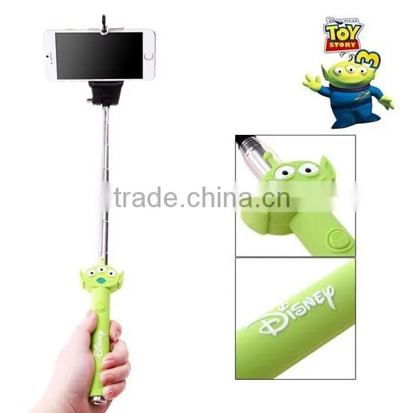 Factory Wholesale Hello Kitty Baymax Micky Selfile Stick No Bluetooth No Battery photo-4