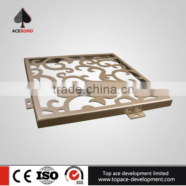 Colorful 500*500mm Unbreakable Decorative Carving Wall Panel Used for Bedroom photo-5