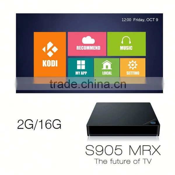 Amlogic S905 Quad Core Cor-tex A53 64bits Processor Android tv Box 2GRAM Android5.1 TV Box Support H.265 4K Output photo-5