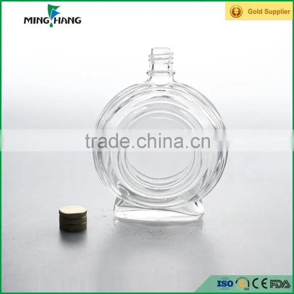 100ml Unique Shaped Wine Glass Bottles With Screw Cap photo-3
