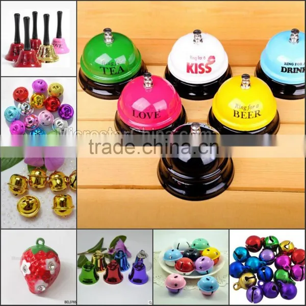 Fashion Free Sample Promotional Bell Christmas Jingle Brass Bell in Stock photo-5