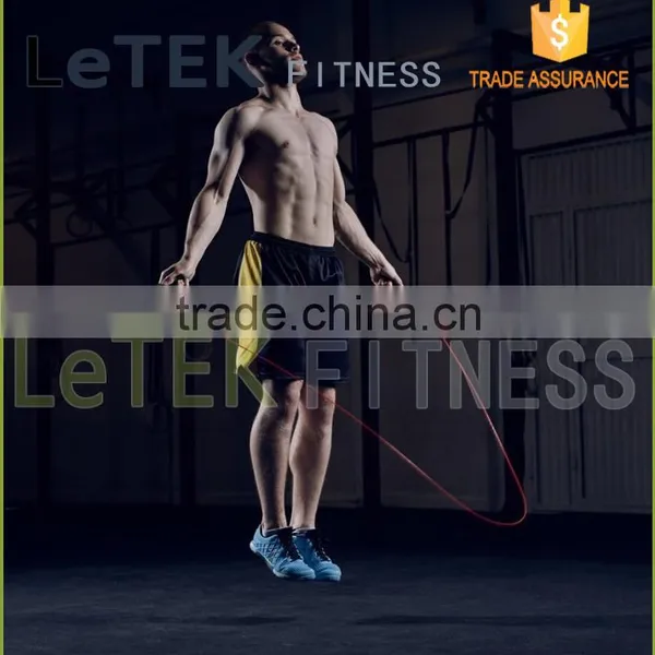 Double Under Adjustable Cable Wire Speed Rubber Jump Rope photo-6