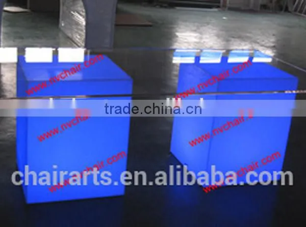Shanghai Rechargeable Acrylic Led Light Up Cube Light Box For Sale photo-4