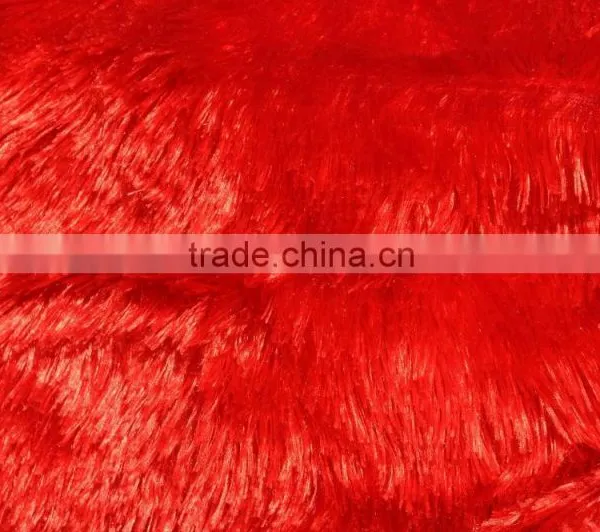 100% Polyester High Deep Pile Plush Fleece Fabric photo-6