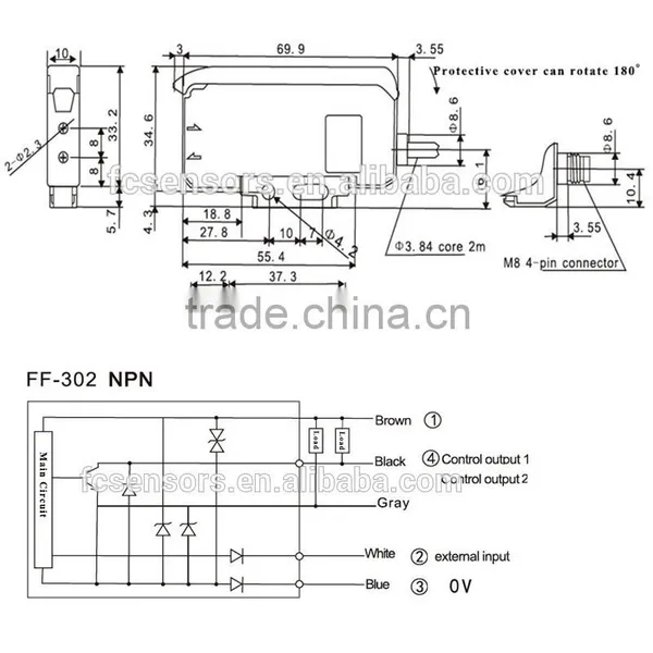 Made in China 5 Wires FF-302 Dual Output Digital Power Amplifiers Professional Supplier photo-3
