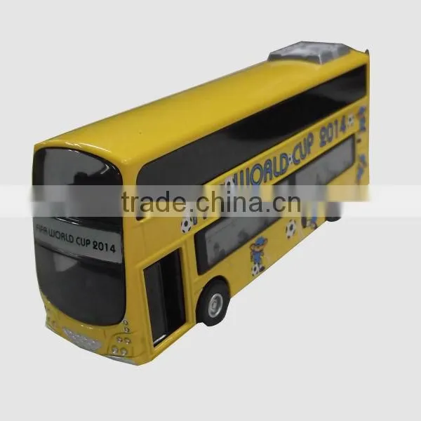1:72 Diecast Double-decker Bus Model photo-2