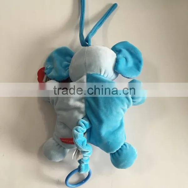 En71 Stuffed Elephant Baby Toy With Music Box photo-4