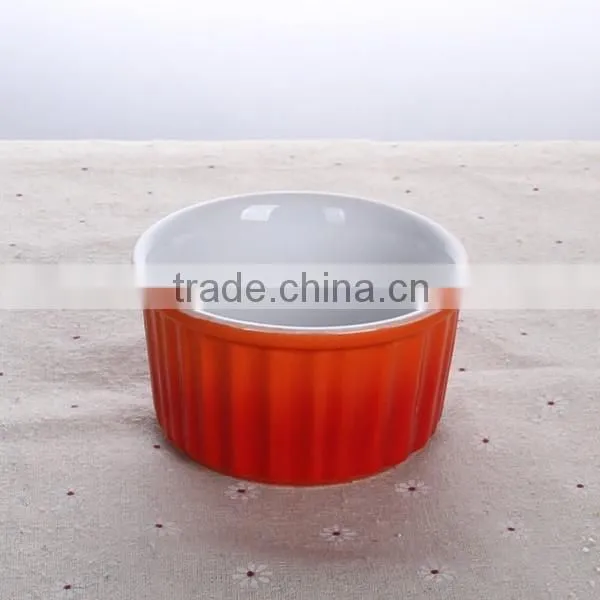 Colored Ceramic Round Ramekin Bowl Factory Directly Sale photo-6