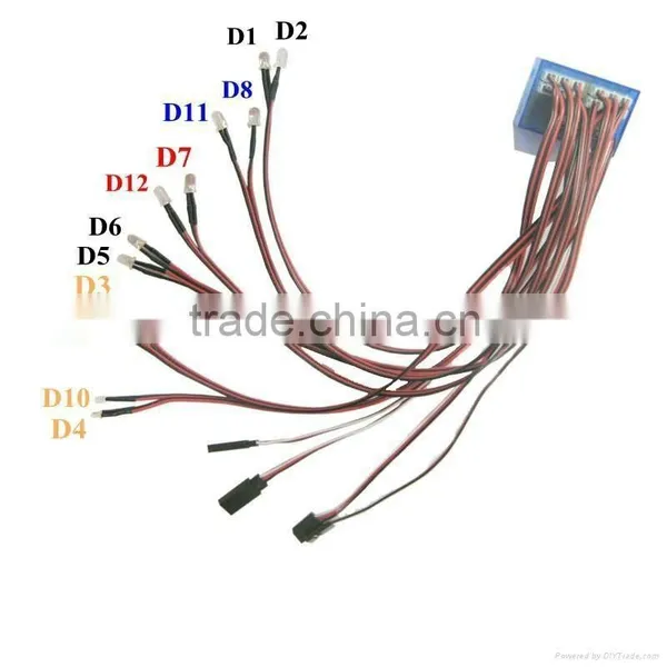 R/c 1/10 RC Car Ultra Bright LED Light Indicator System