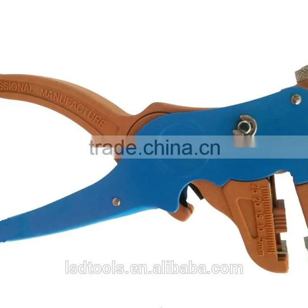 LS-700D HIGH QUALITY Duck Mouth Style Automatical Cable Stripping Pliers Could Adjust, Cut and Strip 2 in 1 Hand Tools photo-2