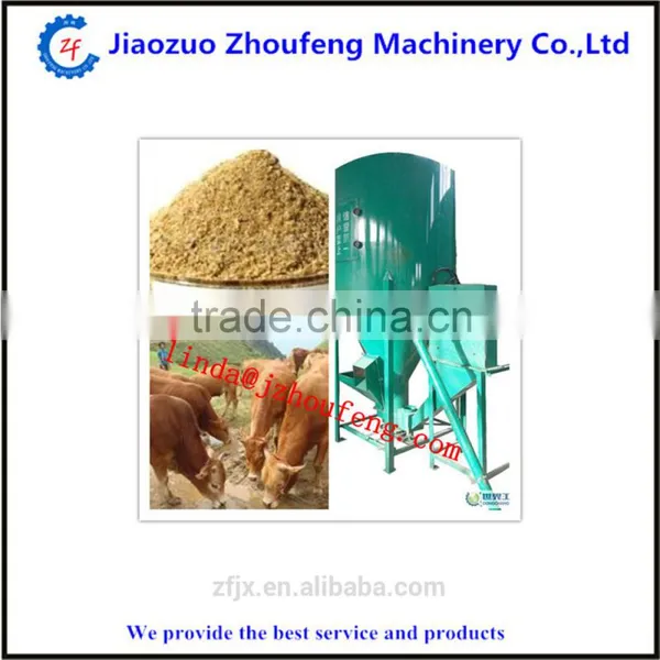 Vertical Combined Fodder Crusher And Mixer Machine photo-4