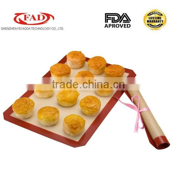 New Products Custom Silicone Fiberglass Baking Mat