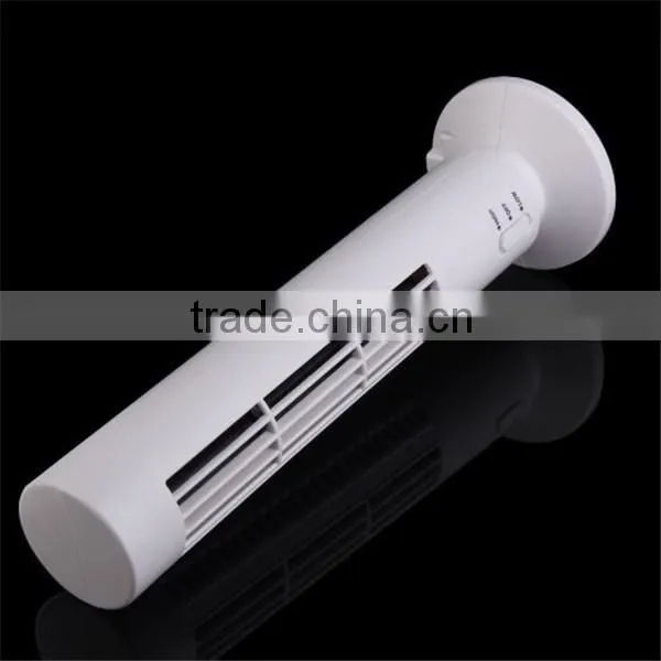 Summer Gifts Portable USB Air Cooling Tower Fan Mini Bladeless Fan Table Laptop photo-5