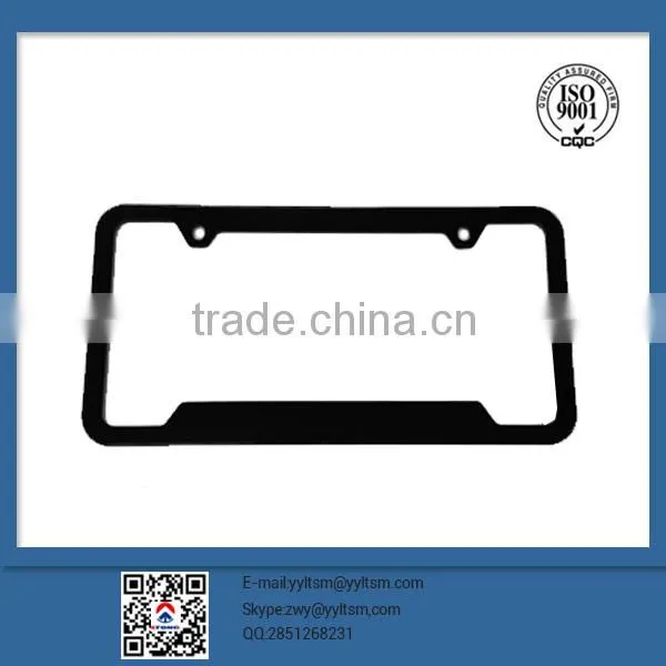 2015 Plastic High Quality Best Selling License Plate Frame