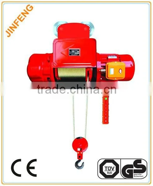 Drum With Up Down Stop Switch Electric Wire Rope Hoist Tensioner photo-2