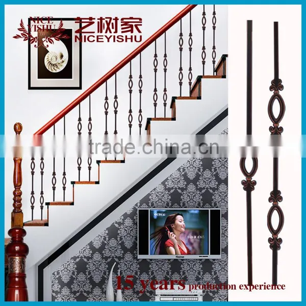 Ornamental Iron Stair Railings Supplies / Wrought Iron Work Handrails Supplies photo-3