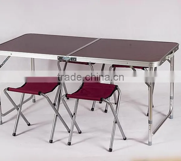 Foldable Aluminium Table and Chairs for Camping Sets photo-6