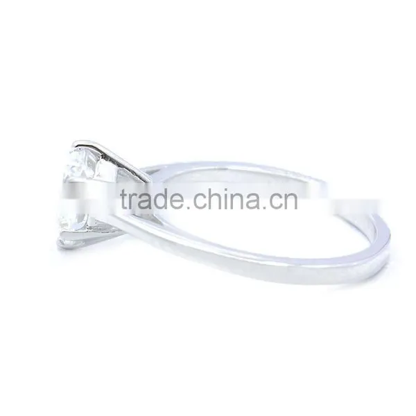 Factory Direct Sale Fashion 925 Silver Wedding Ring photo-2