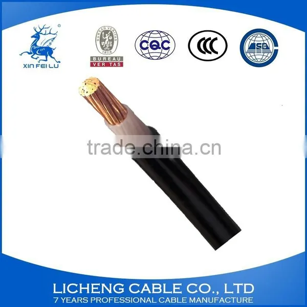Copper Core XLPE Insulated PVC Sheathed Power Cable Single Core 4mm2 photo-4